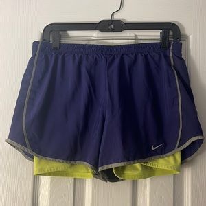 Woman’s Nike Running Shorts Size Medium